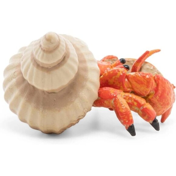 Hermit Crab Figure - Hand Painted Collectible Sea Life Toy Figure - NEW Papo - Picture 4 of 6